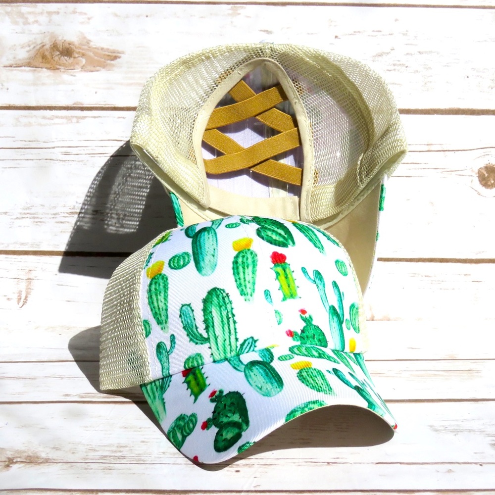 Cactus ponytail Southwest Farm Rodeo Barn Hat